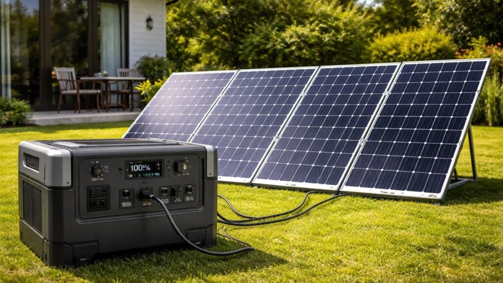 Can A Solar Generator Power A House