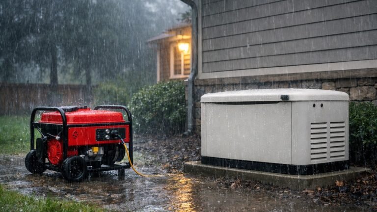 Can You Run A Generator In The Rain