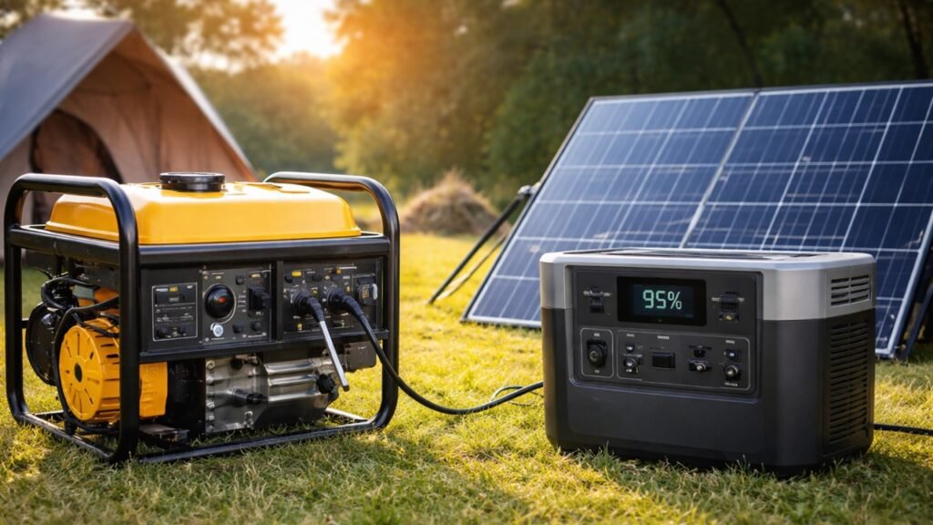 Generator Vs Power Station