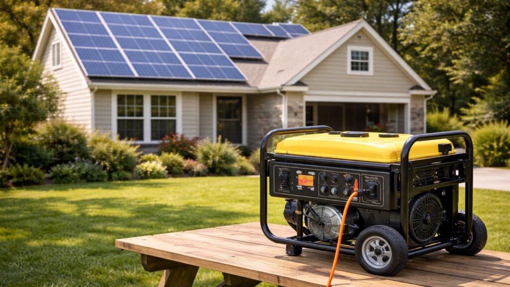 Solar Panel Vs Generator