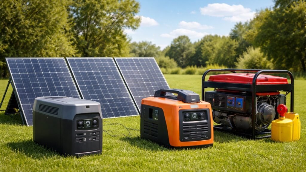 Solar Vs Gas Generator