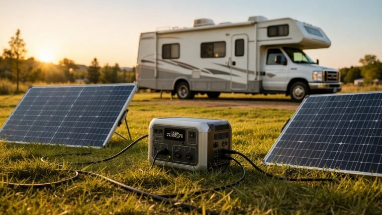 Best Portable Solar Generators for RV